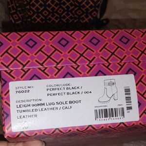 Tory Burch Perfect Black Heeled Boots Like New
